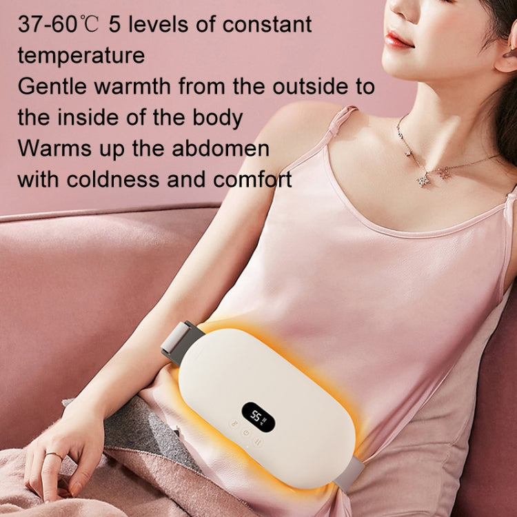 2000mAh Intelligent Massage Warming Belt Digital Electric Abdominal and Waist Massager(Pink) - free shipping - PMC TechLife - Order now!