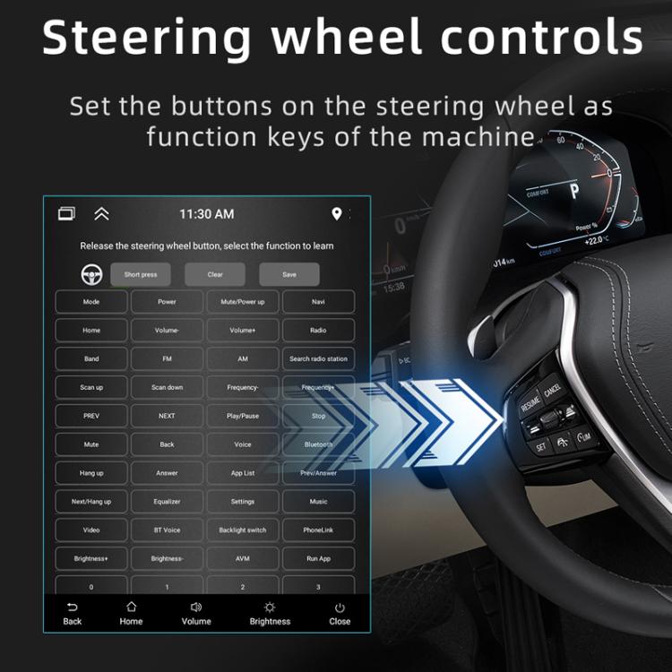 9.7 inch Vertical Screen Bluetooth Radio Android 13 GPS Navigation Device, Memory: 2+64G - Car MP3 & MP4 & MP5 by PMc TechLife | Online Shopping South Africa | PMc TechLife | Buy Now Pay Later Mobicred