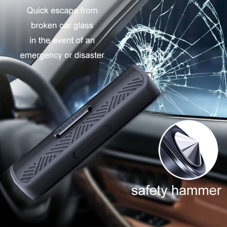 Vehicle Safety Hammer Temporary Parking Phone Number Plate(Black) - Emergency Hammer by PMC TechLife | Online Shopping South Africa | PMC TechLife | Buy Now Pay Later Mobicred