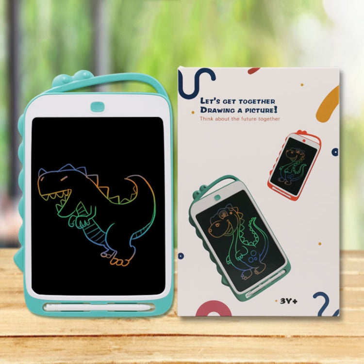 10 inch Cartoon Dinosaur LCD Writing Board Colorful Children Painting Board(Light Blue) -  by PMC TechLife | Online Shopping South Africa | PMC TechLife | Buy Now Pay Later Mobicred