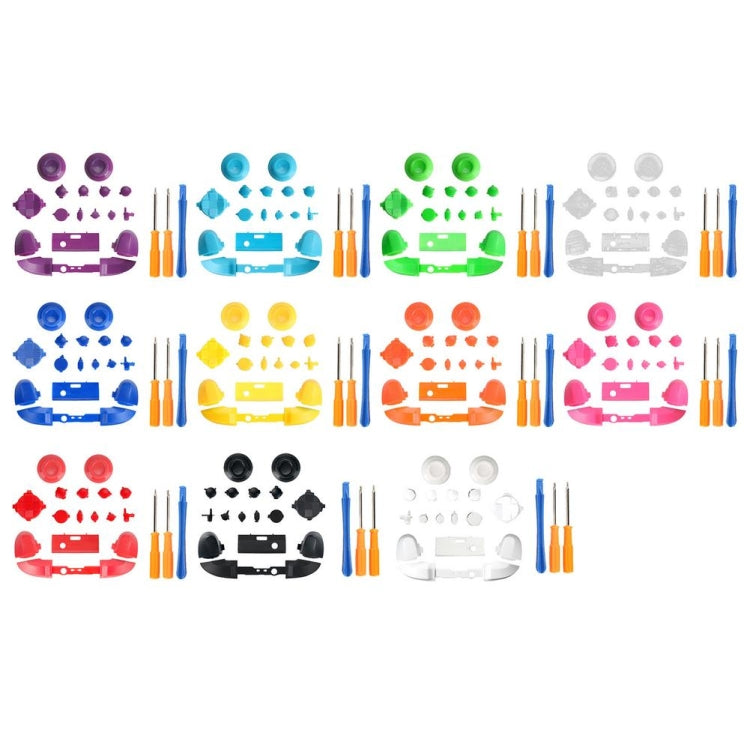 For Xbox Series X Controller Thumbstick LB RB Bumpers Trigger Buttons With Screwdriver Accessories(Transparent) - XBOX Spare Parts by PMC TechLife | Online Shopping South Africa | PMC TechLife
