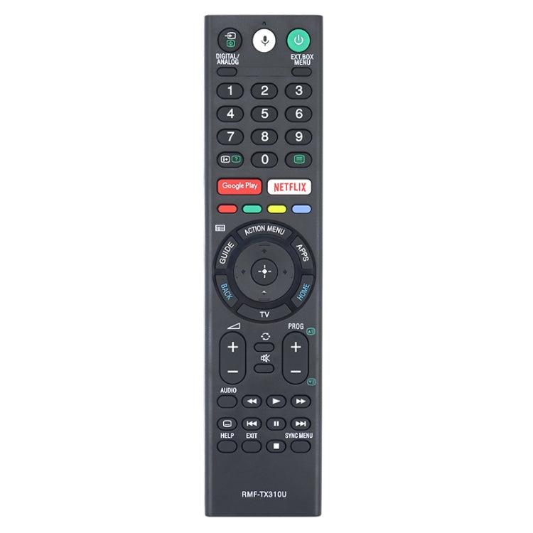 RMF-TX310U For Sony 4K Ultra HD Smart LED TV Voice Remote Control Replacement(Black) - TV by PMC TechLife | Online Shopping South Africa | PMC TechLife | Buy Now Pay Later Mobicred