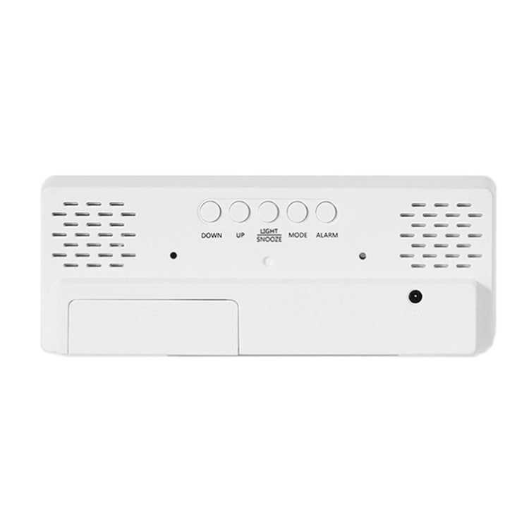 8017 LED Screen Voice Control Digital Alarm Clock Desktop Multifunctional Temperature Clock(Pink) - Alarm Clocks by PMc TechLife | Online Shopping South Africa | PMc TechLife | Buy Now Pay Later Mobicred