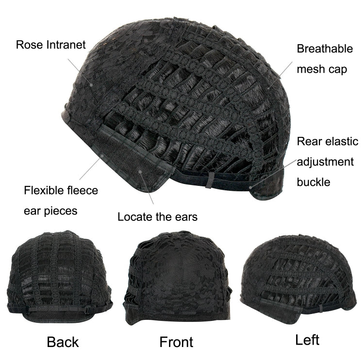 Wig-435A Brown Ladies High Temperature Silk Short Wig Chemical Fiber Headgear - free shipping - PMC TechLife - Order now!