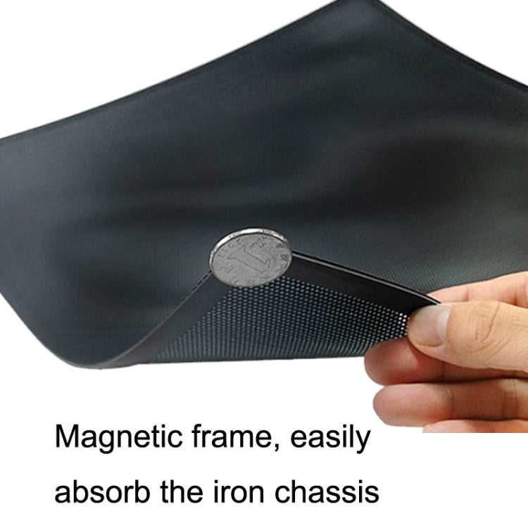 10pcs 12x36cm With Magnetic Suction PVC Cooling Fan Dust Net Desktop Computer Industrial Fan Filter Cover - Fan Cooling by PMC Jewellery | Online Shopping South Africa | PMC Jewellery | Buy Now Pay Later Mobicred