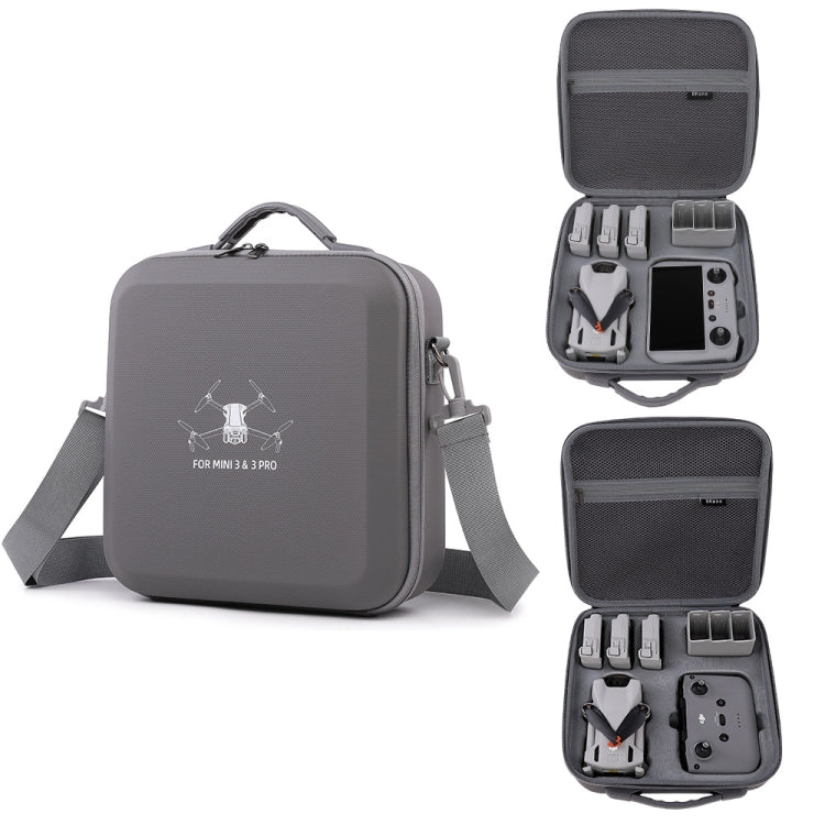 For DJI Mini 3 / Mini 3 Pro  BKANO PU Storage Bag Portable Shoulder Bag Messenger Bag RC Version - Carry Cases & Bags by PMC TechLife | Online Shopping South Africa | PMC TechLife | Buy Now Pay Later Mobicred