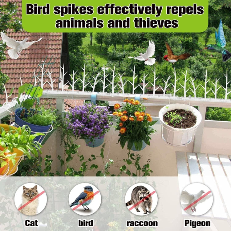SK477 6pcs Plastic Anti-bird Thorn Anti-theft Anti-cat Thorn Electric Tree Branch Bird Repellent Thorn - free shipping - PMC TechLife - Order now!