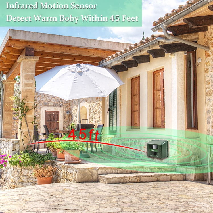 SK131 Garden Outdoor Ultrasonic Rat Repeller Snake Repelle Farm Animal Driving Device(EU Plug) - Outdoor Insect Repellent by PMC TechLife | Online Shopping South Africa | PMC TechLife | Buy Now Pay Later Mobicred