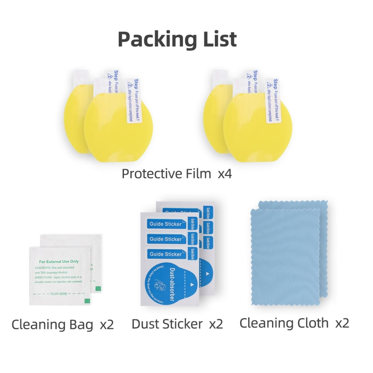 For PlayStation VR2 Hifylux PS-FF29 Lens Protective Film Set HD Scratch-Proof TPU Soft Film(As Show) - VR Accessories by PMC TechLife | Online Shopping South Africa | PMC TechLife | Buy Now Pay Later Mobicred