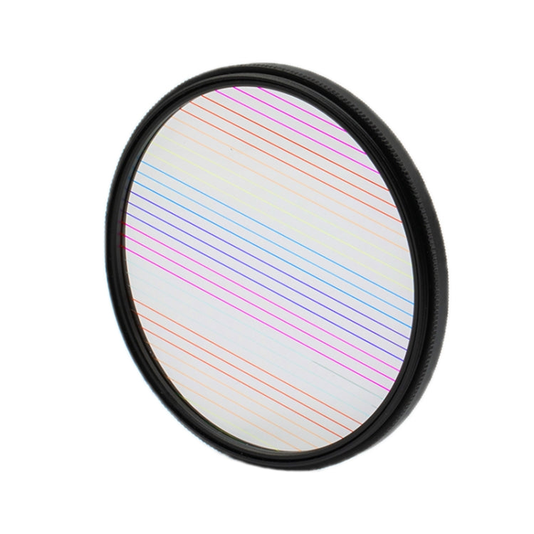 49mm+Rainbow Photography Brushed Widescreen Movie Special Effects Camera Filter - free shipping - PMC TechLife - Order now!