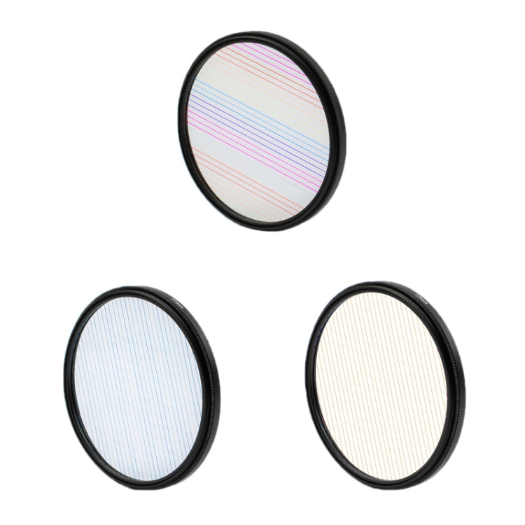 72mm+Rainbow Photography Brushed Widescreen Movie Special Effects Camera Filter - Other Filter by PMC TechLife | Online Shopping South Africa | PMC TechLife | Buy Now Pay Later Mobicred