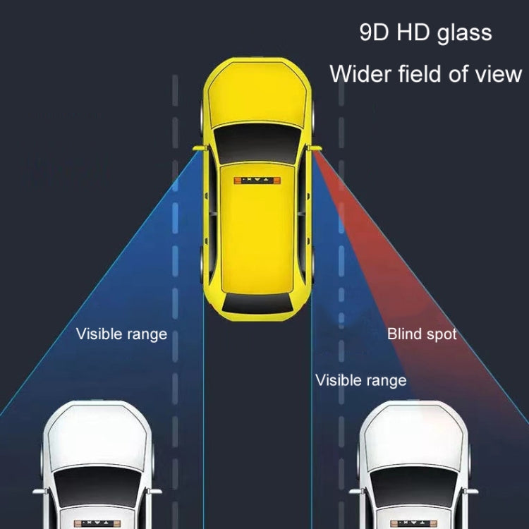 1pair Car Rearview Auxiliary Mirror Blind Spot Viewing Mirror(Silver) - Convex Mirror & Accessories by PMC TechLife | Online Shopping South Africa | PMC TechLife | Buy Now Pay Later Mobicred