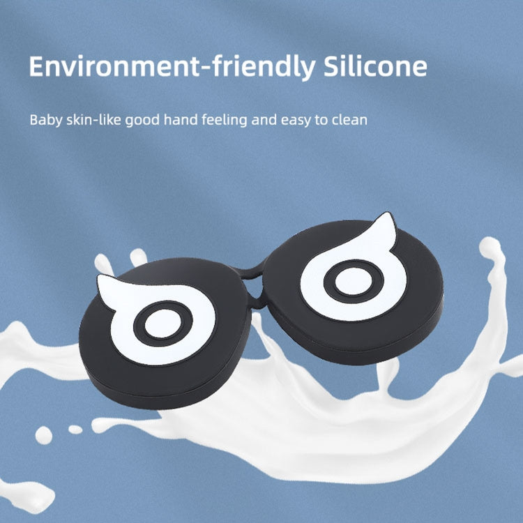 For PICO 4 Hifylux PC-ZF23 Owl Lens Protector Dust Scratch VR Glasses Silicone Case(Yellow) - VR Accessories by PMC TechLife | Online Shopping South Africa | PMC TechLife | Buy Now Pay Later Mobicred