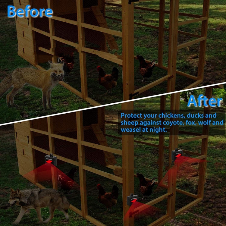 SK191 1pc Solar Farm Wild Eagle Eye Animal Repeller - Outdoor Insect Repellent by PMC TechLife | Online Shopping South Africa | PMC TechLife | Buy Now Pay Later Mobicred