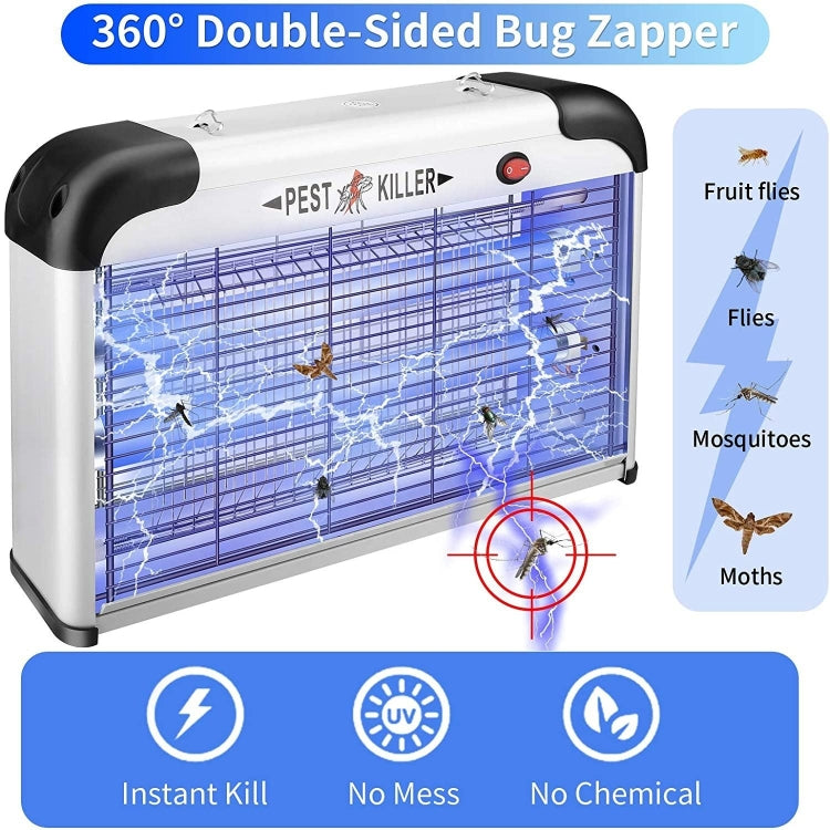 SK611 Indoor Household 20W Electric Shock Mosquito Killer Lamp High Voltage Hotel Fly Killer Lamp(US Plug) - Repellents by PMC TechLife | Online Shopping South Africa | PMC TechLife | Buy Now Pay Later Mobicred