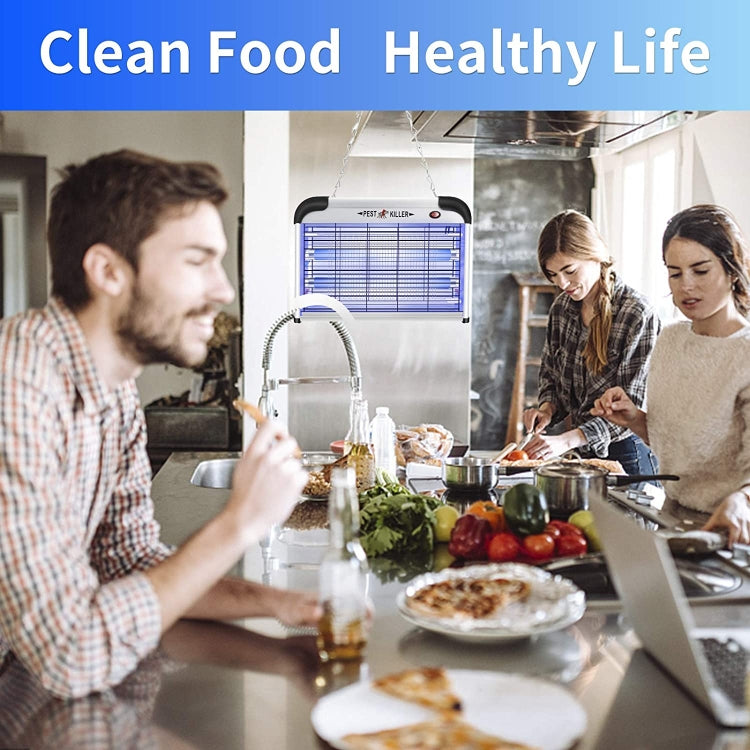 SK611 Indoor Household 20W Electric Shock Mosquito Killer Lamp High Voltage Hotel Fly Killer Lamp(EU Plug) - Repellents by PMC TechLife | Online Shopping South Africa | PMC TechLife | Buy Now Pay Later Mobicred