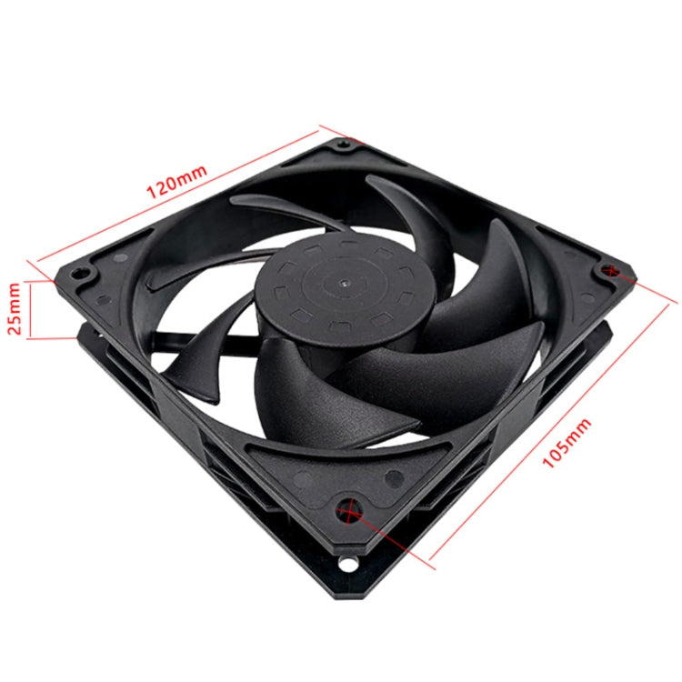 MF12025 4pin High Air Volume High Wind Pressure FDB Magnetic Suspension Chassis Fan 2200rpm (White) - Fan Cooling by PMC Jewellery | Online Shopping South Africa | PMC Jewellery | Buy Now Pay Later Mobicred