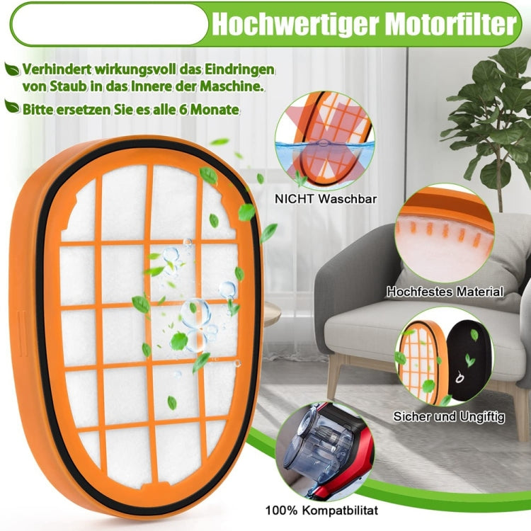 For Philips FC6812 6814 6823 6827 6908 Vacuum Cleaner Filter - For Philips Accessories by PMc TechLife | Online Shopping South Africa | PMc TechLife | Buy Now Pay Later Mobicred