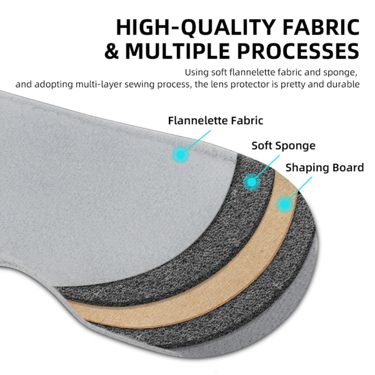 For PICO 4 Hifylux PC-ZF17 Lens Protector VR Glasses Dust-proof Sponge Pad(Light Grey) - VR Accessories by Hifylux | Online Shopping South Africa | PMC TechLife | Buy Now Pay Later Mobicred