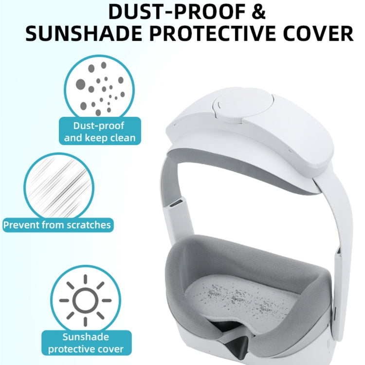 For PICO 4 Hifylux PC-ZF17 Lens Protector VR Glasses Dust-proof Sponge Pad(Light Grey) - VR Accessories by Hifylux | Online Shopping South Africa | PMC TechLife | Buy Now Pay Later Mobicred
