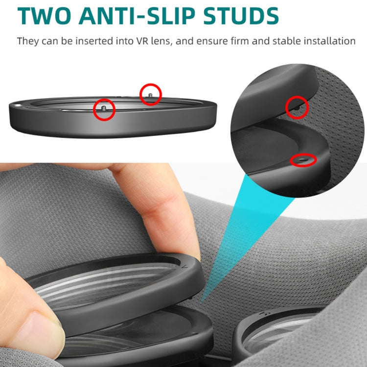 For PICO 4 Hifylux PC-QF25 1pair Magnetic Myopia Glasses Box Non-spherical Resin VR Glasses Accessories(200 Degrees) - free shipping - PMC TechLife - Order now!