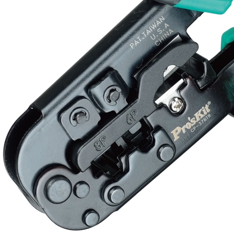 ProsKit CP-376TR 4P/6P/8P Three-Use Network Crimping Pliers - free shipping - PMC Jewellery - Order now!