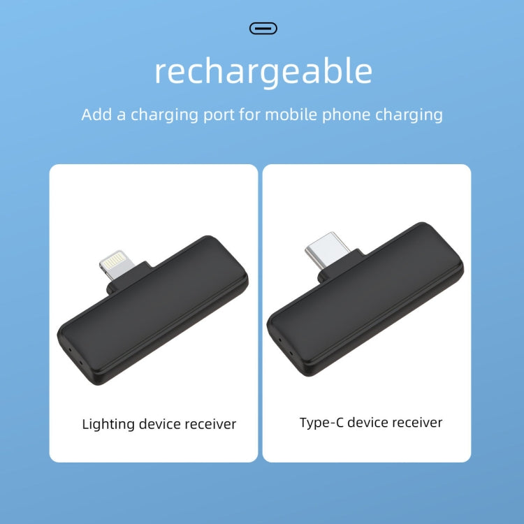 S11 Single Microphone 8 Pin Interface Wireless Lavalier Noise Canceling Microphone with Charging Case - Microphone by PMC TechLife | Online Shopping South Africa | PMC TechLife | Buy Now Pay Later Mobicred