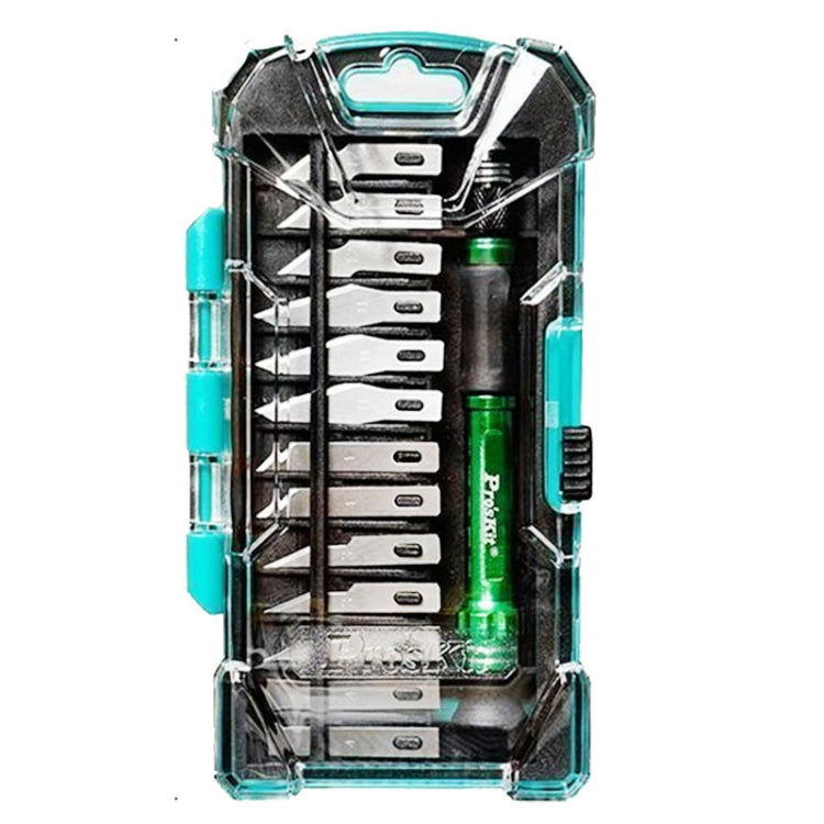 ProsKit PD-398 14 In 1 Carved Paper Hand Carving Knife Set - Burin &Cutting Knife by ProsKit | Online Shopping South Africa | PMc TechLife | Buy Now Pay Later Mobicred