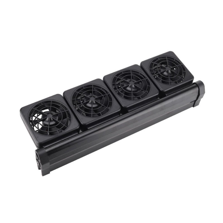 Fish Tank Cooling Fan Cooling Silent Aquarium Fan, Specification: 4 Head EU Plug - Fish Tanks & Accessories by PMC TechLife | Online Shopping South Africa | PMC TechLife