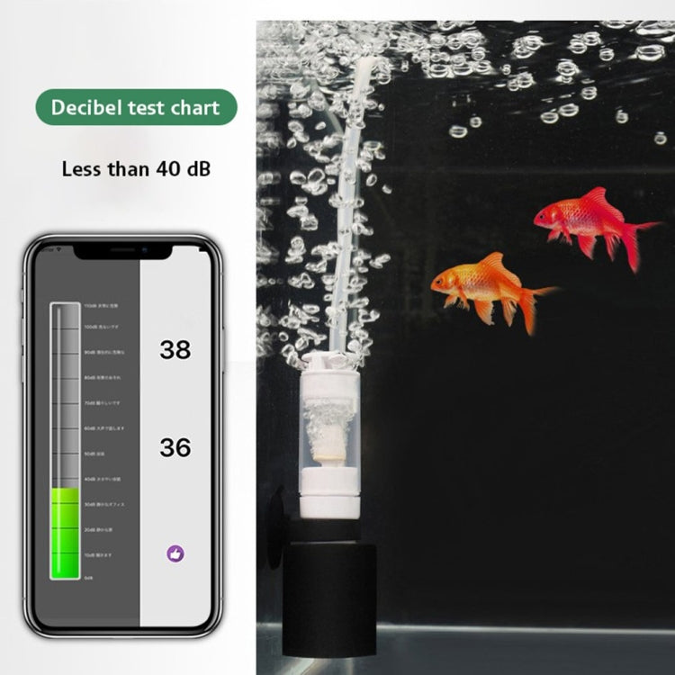 MB-201 Small Fish Tank Aquarium Mini Pneumatic Filter Oxygenator - Air Pumps by PMC TechLife | Online Shopping South Africa | PMC TechLife