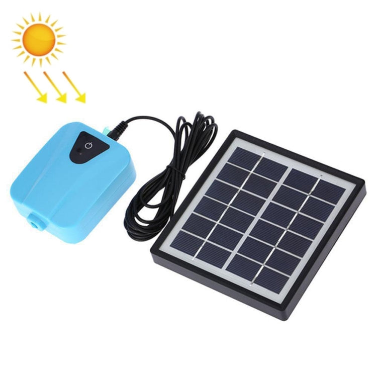 AP003 AC/DC Dual-use Aquarium Oxygen Pump Outdoor Solar Oxygen Pump for Fishing(Sky Blue) - Air Pumps by PMC TechLife | Online Shopping South Africa | PMC TechLife | Buy Now Pay Later Mobicred