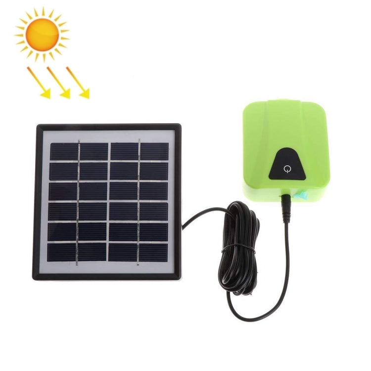 AP003 AC/DC Dual-use Aquarium Oxygen Pump Outdoor Solar Oxygen Pump for Fishing(Green) - Air Pumps by PMC TechLife | Online Shopping South Africa | PMC TechLife | Buy Now Pay Later Mobicred