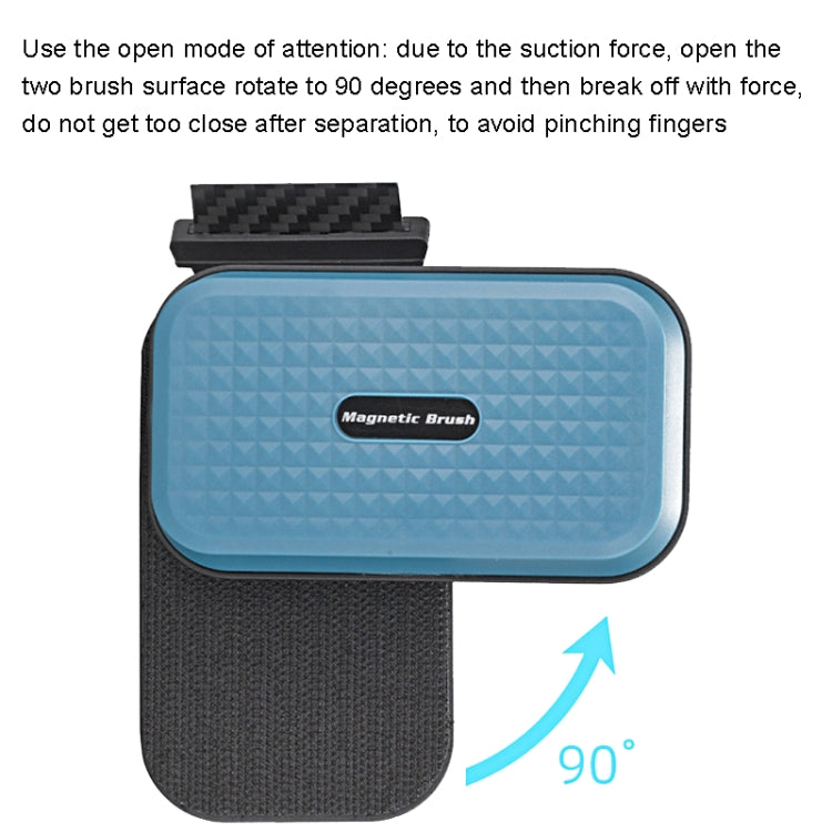 8426 Enhanced+Acrylic Blade Fish Tank Magnetic Brush Aquarium Glass Moss Removal Cleaning Brush - Cleaning Tools by PMC TechLife | Online Shopping South Africa | PMC TechLife | Buy Now Pay Later Mobicred