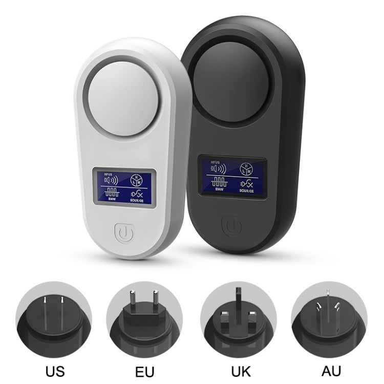 High Power Display Ultrasonic Mouse Repellent Mosquito Repellent Home Intelligent Insect Repellent EU Plug(White) - Repellents by PMC TechLife | Online Shopping South Africa | PMC TechLife | Buy Now Pay Later Mobicred