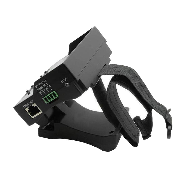 JSK-4300B 4.3 inch Handheld 12V Output Network Cable Monitoring Tester(With US Plug Power Adapter) - Other Tools by PMC TechLife | Online Shopping South Africa | PMC TechLife