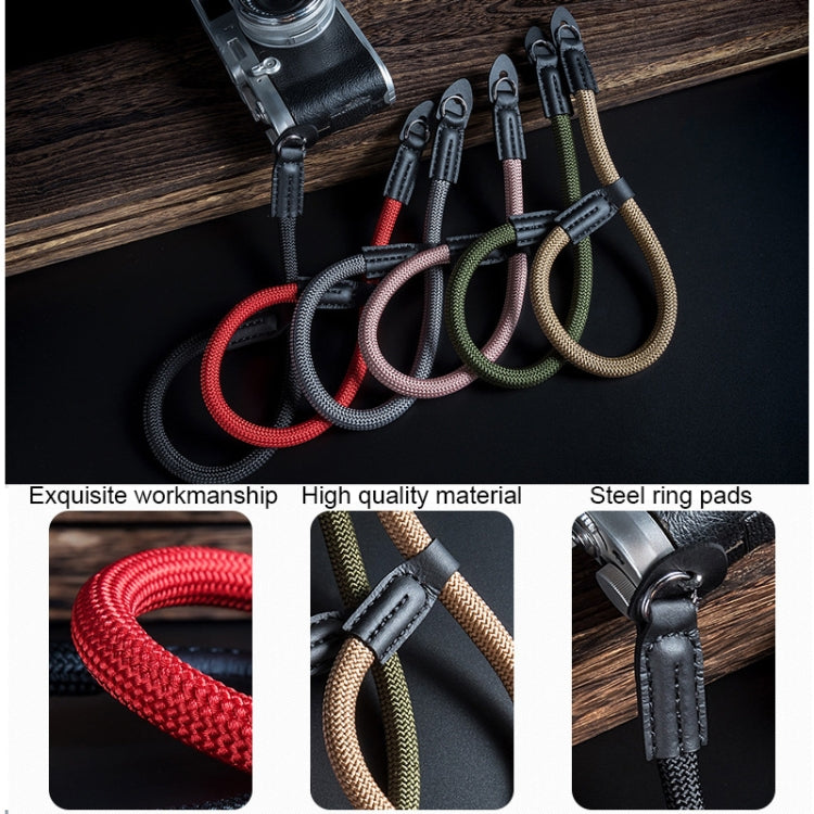 Climbing Rope Camera Wrist Strap SLR Camera Wear-resistant Bracelet(Red) - Camera Strap by PMC TechLife | Online Shopping South Africa | PMC TechLife