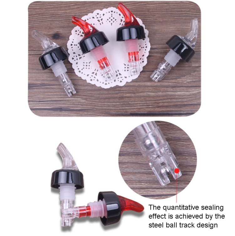 Quantitative Wine Pourer Red Wine Cork Wine Stopper 30ml Transparent - Bottle Stopper by PMC TechLife | Online Shopping South Africa | PMC TechLife | Buy Now Pay Later Mobicred