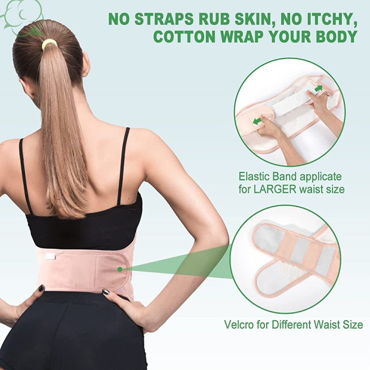 Waist Support Leak-proof Care Aid Package Sleep Conditioning Aids(White) - free shipping - PMC TechLife - Order now!