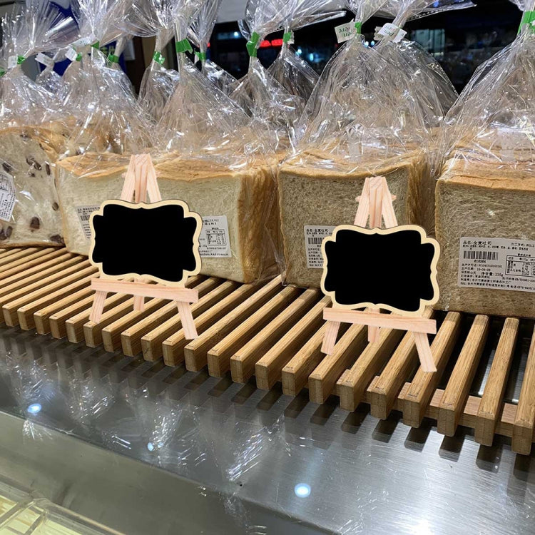 Small Party Shop Message Blackboard Ornaments Pine Tripod Decorative Message Board(Rectangle) - Message Boards by PMC TechLife | Online Shopping South Africa | PMC TechLife