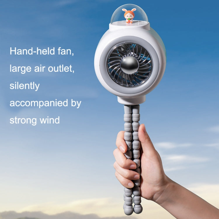 Baby Stroller Fan Home Mute Outdoor Cooling Portable Rabbit Octopus Fan Without Shake Head (Pink) - Electric Fans by PMC TechLife | Online Shopping South Africa | PMC TechLife | Buy Now Pay Later Mobicred