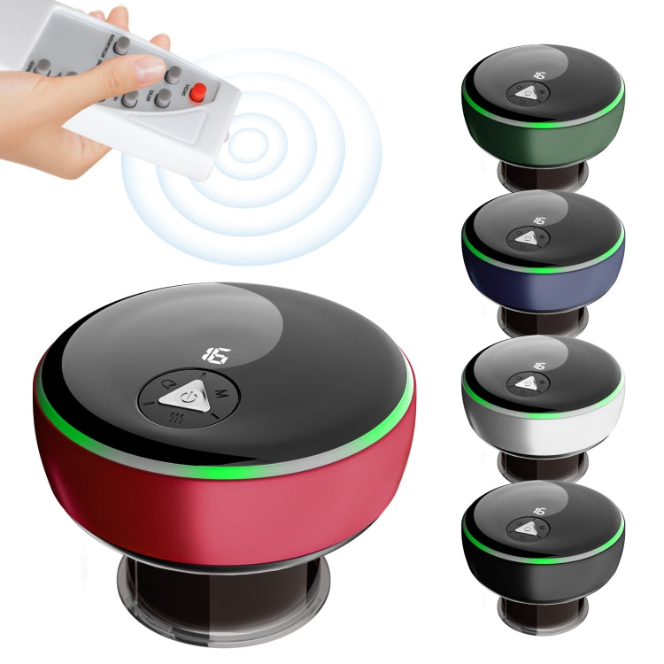 Intelligent Cupper With Breathing Light Electric Heated Scraping Instrument Meridian Unblocking Massage Instrument(Black) - free shipping - PMC TechLife - Order now!