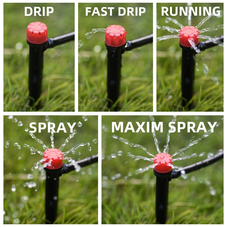 25m Kit Hose Drip Irrigation System Plant Watering Set 360 Degree Adjustable Drippers - Watering & Irrigation by PMc TechLife | Online Shopping South Africa | PMc TechLife | Buy Now Pay Later Mobicred