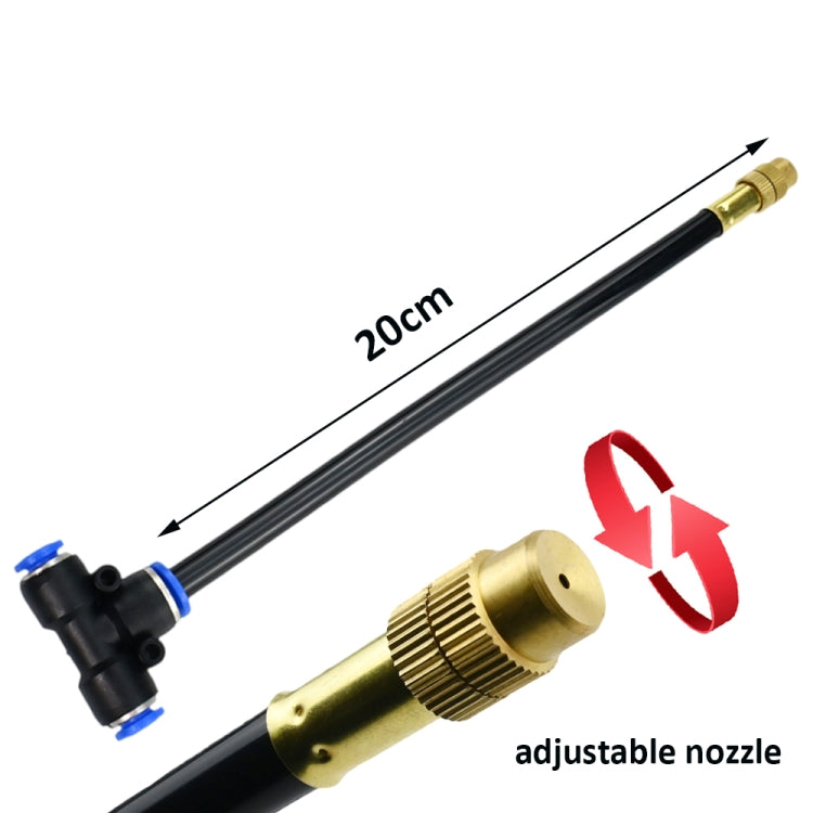 25m Kit Brass Misting Nozzles Bend Arbitrarily Atomized Sprayer Garden Irrigation - Watering & Irrigation by PMc TechLife | Online Shopping South Africa | PMc TechLife | Buy Now Pay Later Mobicred