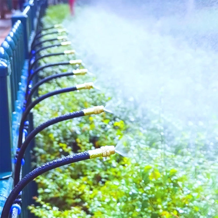 40m Kit Brass Misting Nozzles Bend Arbitrarily Atomized Sprayer Garden Irrigation - Watering & Irrigation by PMc TechLife | Online Shopping South Africa | PMc TechLife | Buy Now Pay Later Mobicred