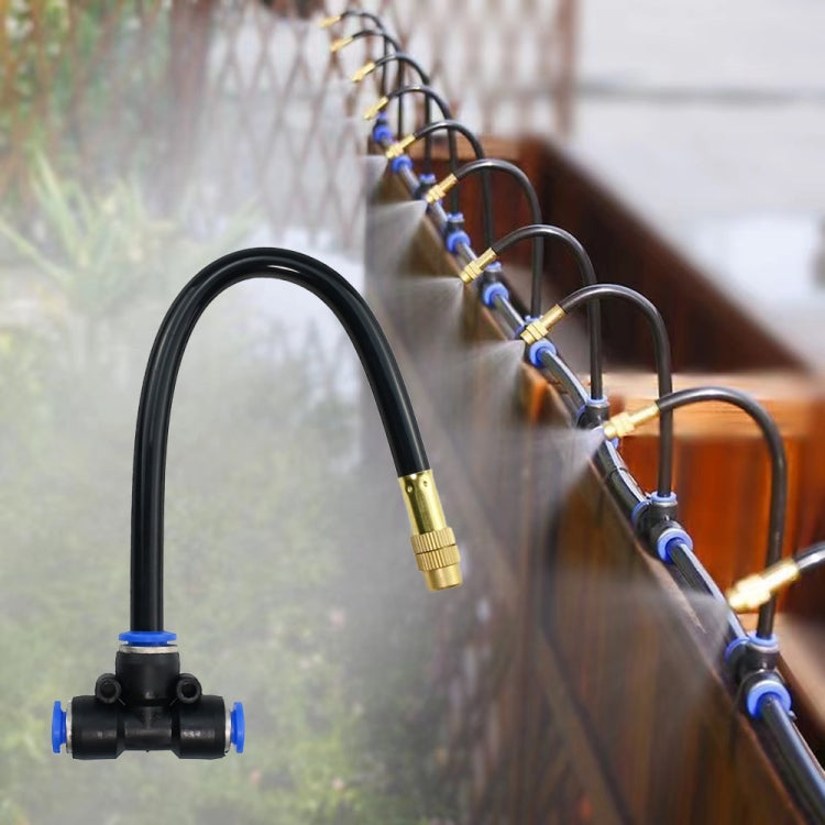 20m Kit Brass Misting Nozzles Bend Arbitrarily Atomized Sprayer Garden Irrigation - Watering & Irrigation by PMc TechLife | Online Shopping South Africa | PMc TechLife | Buy Now Pay Later Mobicred