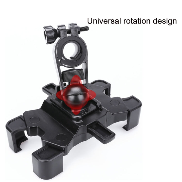 Electric Bike Motorcycle Bicycle Riding Shockproof Navigation Bracket, Color: Blue For Rearview Mirror - free shipping - PMC TechLife - Order now!