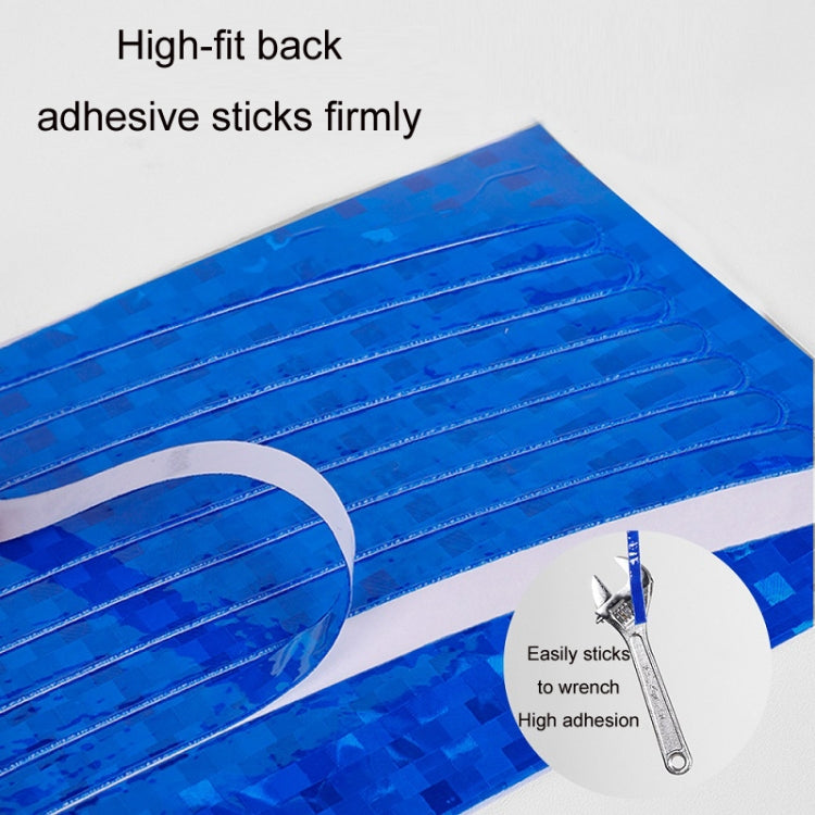 10pcs Reflective Stickers For Bicycle Rims Riding Equipment Accessories(Red) - Decorative Accessories by PMC TechLife | Online Shopping South Africa | PMC TechLife | Buy Now Pay Later Mobicred