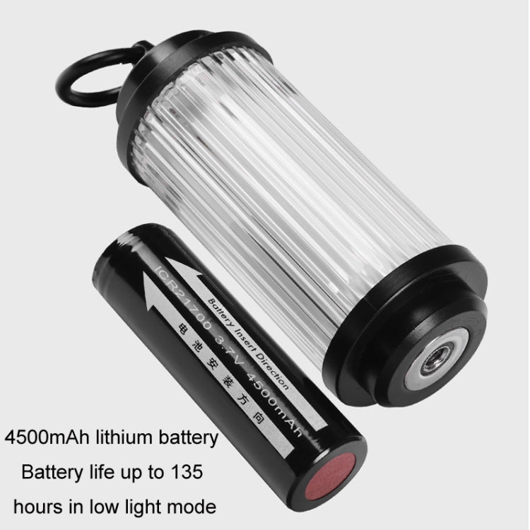 Outdoor Lighting Super Long Battery Life Portable Tent Light, Color: Set Rubber Wood Color - Camping Lighting by PMc TechLife | Online Shopping South Africa | PMc TechLife | Buy Now Pay Later Mobicred