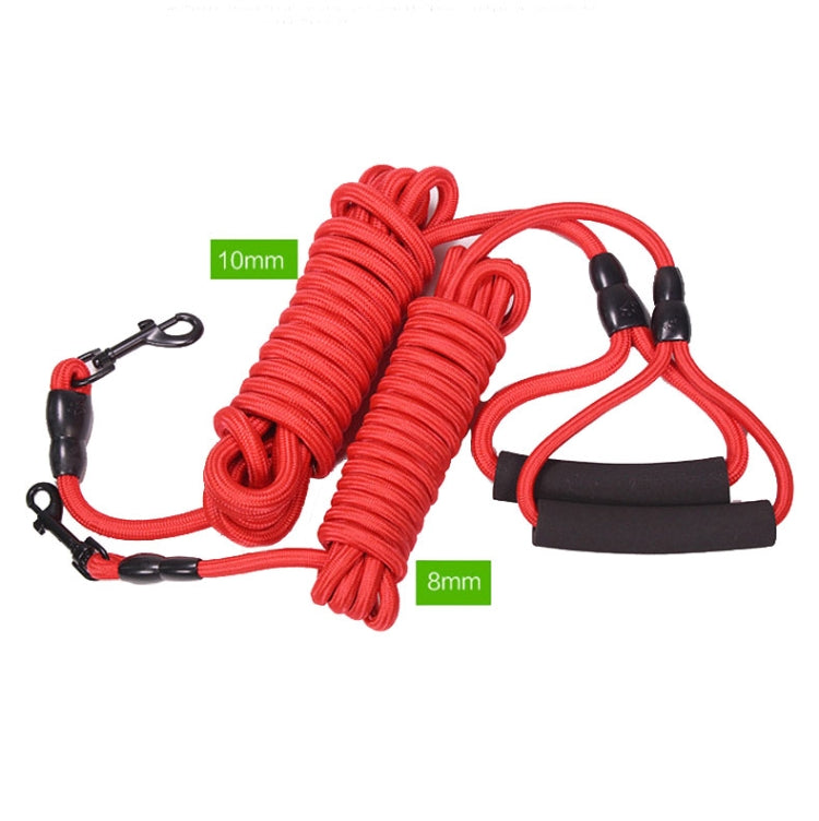 Sh36 Rock Climbing Rope Pet Leash Bold and Long Dog Training Tracking Rope, Size: 10m(13mm Red) - Leashes & Chest Strap by PMC TechLife | Online Shopping South Africa | PMC TechLife | Buy Now Pay Later Mobicred