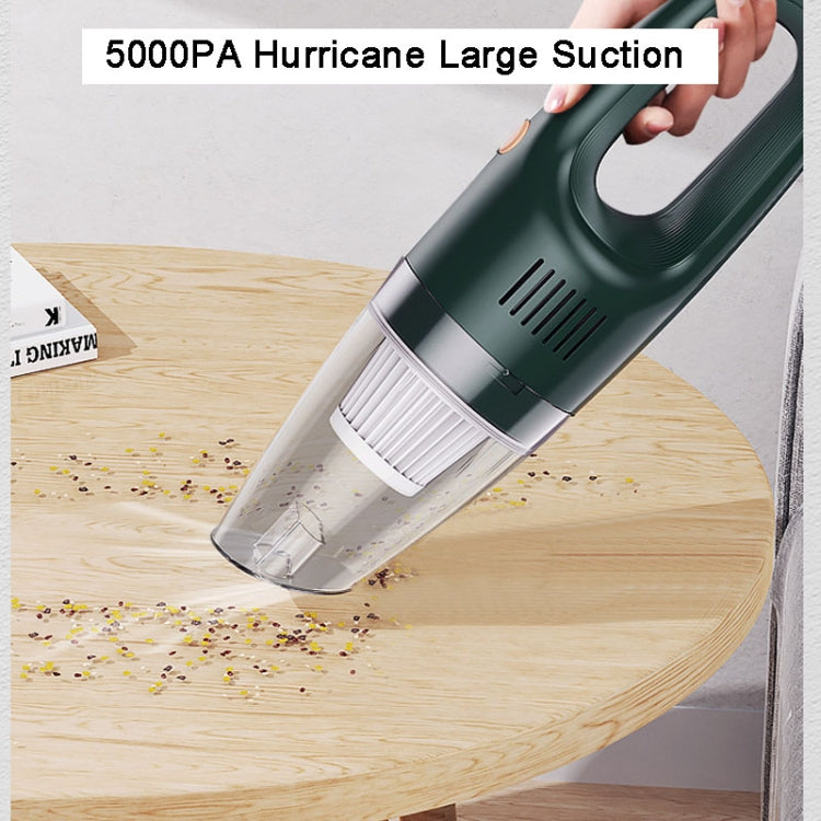 SUITU ST-6612C 5000pa 120W Wireless Car Vacuum Cleaner Handheld High Power Dust Suction Machine(White) - free shipping - PMC TechLife - Order now!